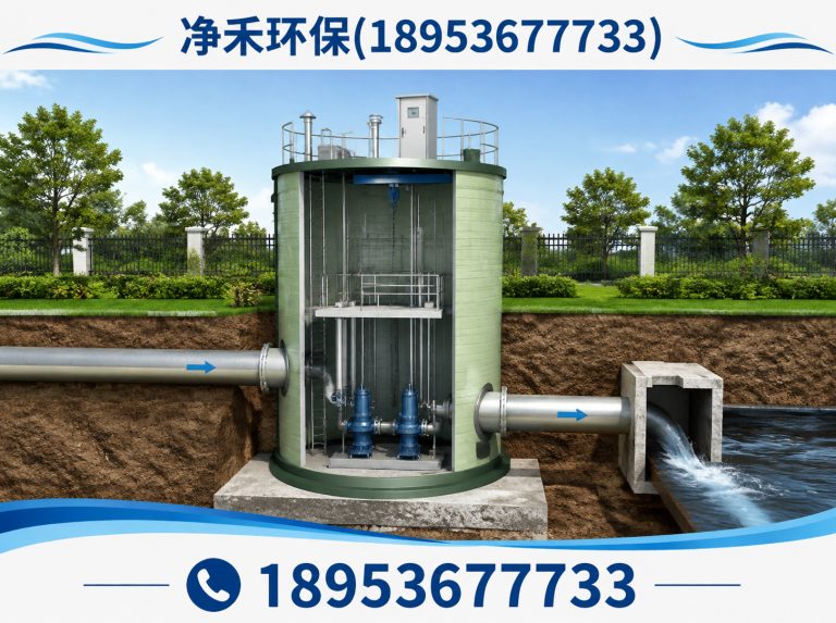 临朐县一体化泵站展示图